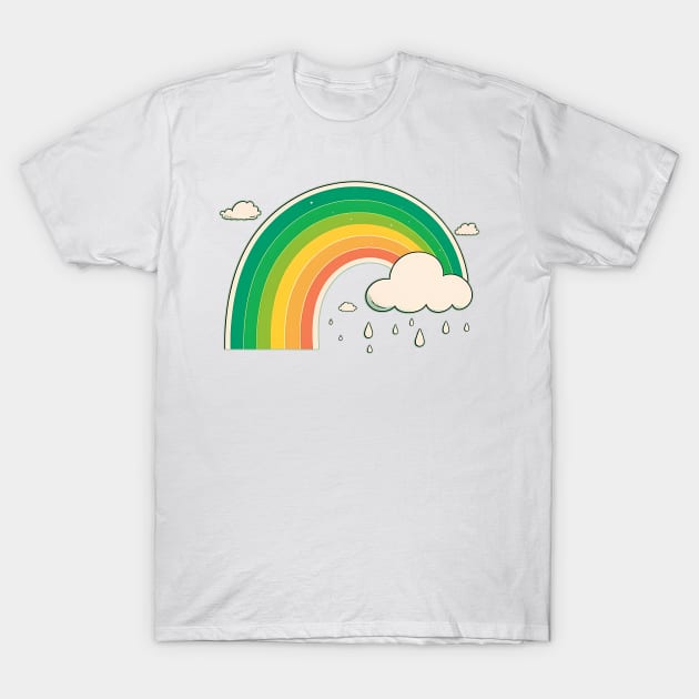 Cool Rainbow T-Shirt by TheJadeCat